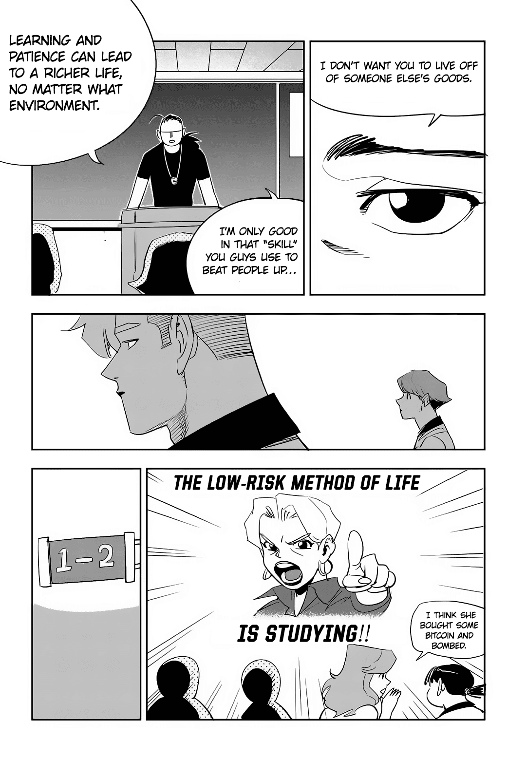 Fight Class 3 Chapter 60 page 14 - Chapter 60: Round 60: Self-Learning