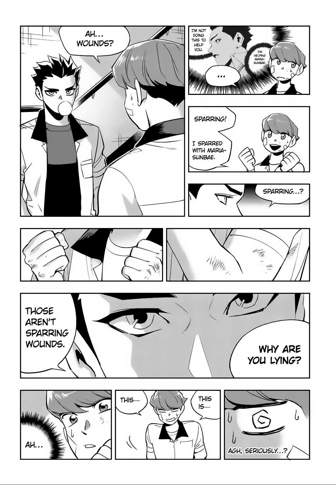 Fight Class 3 Chapter 65 page 12 - Chapter 65: Round 65: Admirer