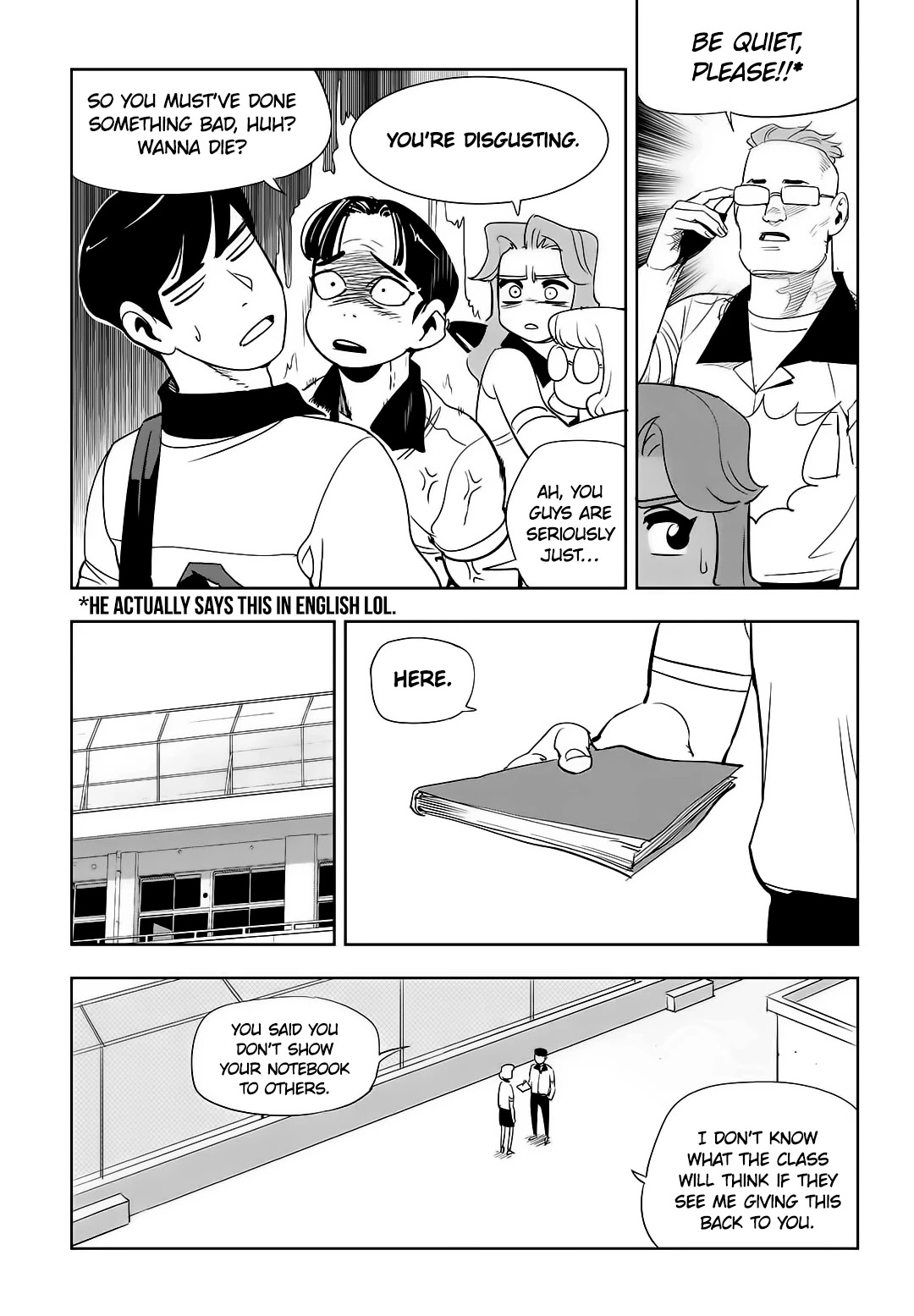 Fight Class 3 Chapter 73 page 4 - Chapter 73: Round 73: Be Quiet, Please