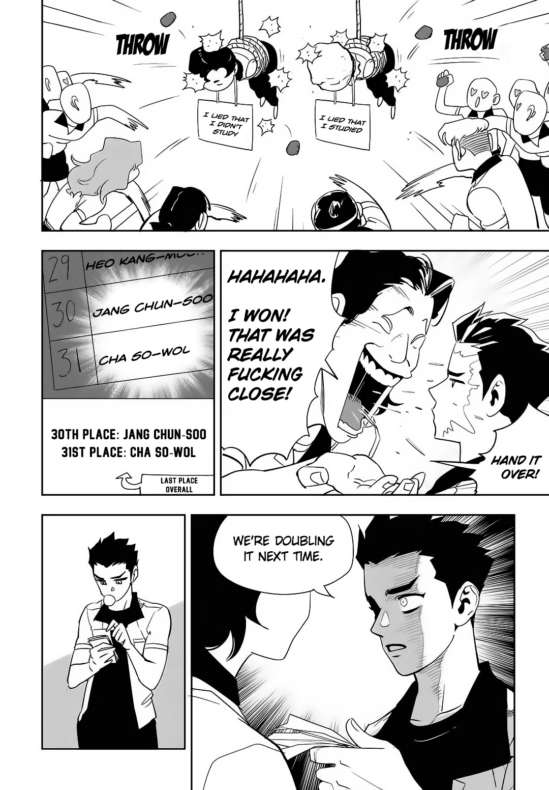 Fight Class 3 Chapter 74 page 8 - Chapter 74: Round 74: An Uproar After Grade Announcements