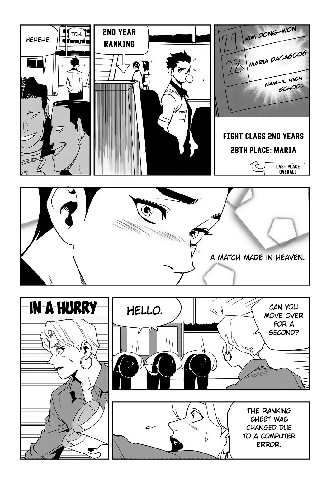 Fight Class 3 Chapter 74 page 9 - Chapter 74: Round 74: An Uproar After Grade Announcements
