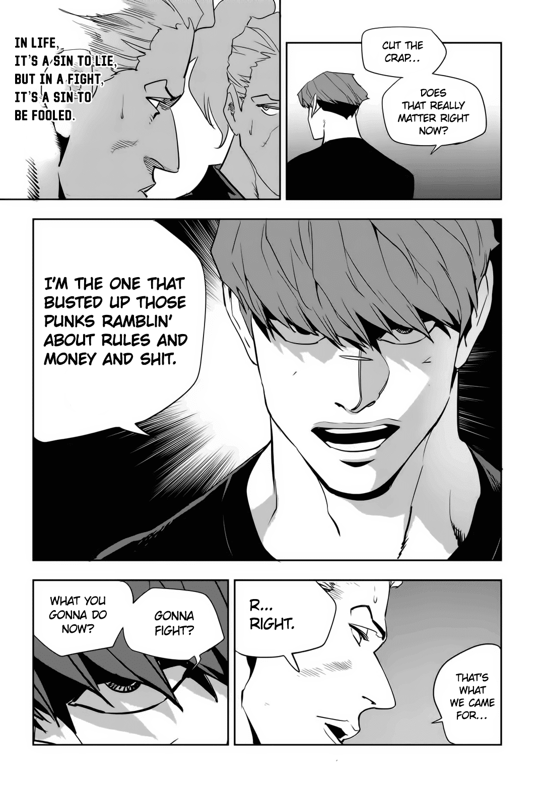 Fight Class 3 Chapter 77 page 5 - Chapter 77: Round 77: Big 3 Villain