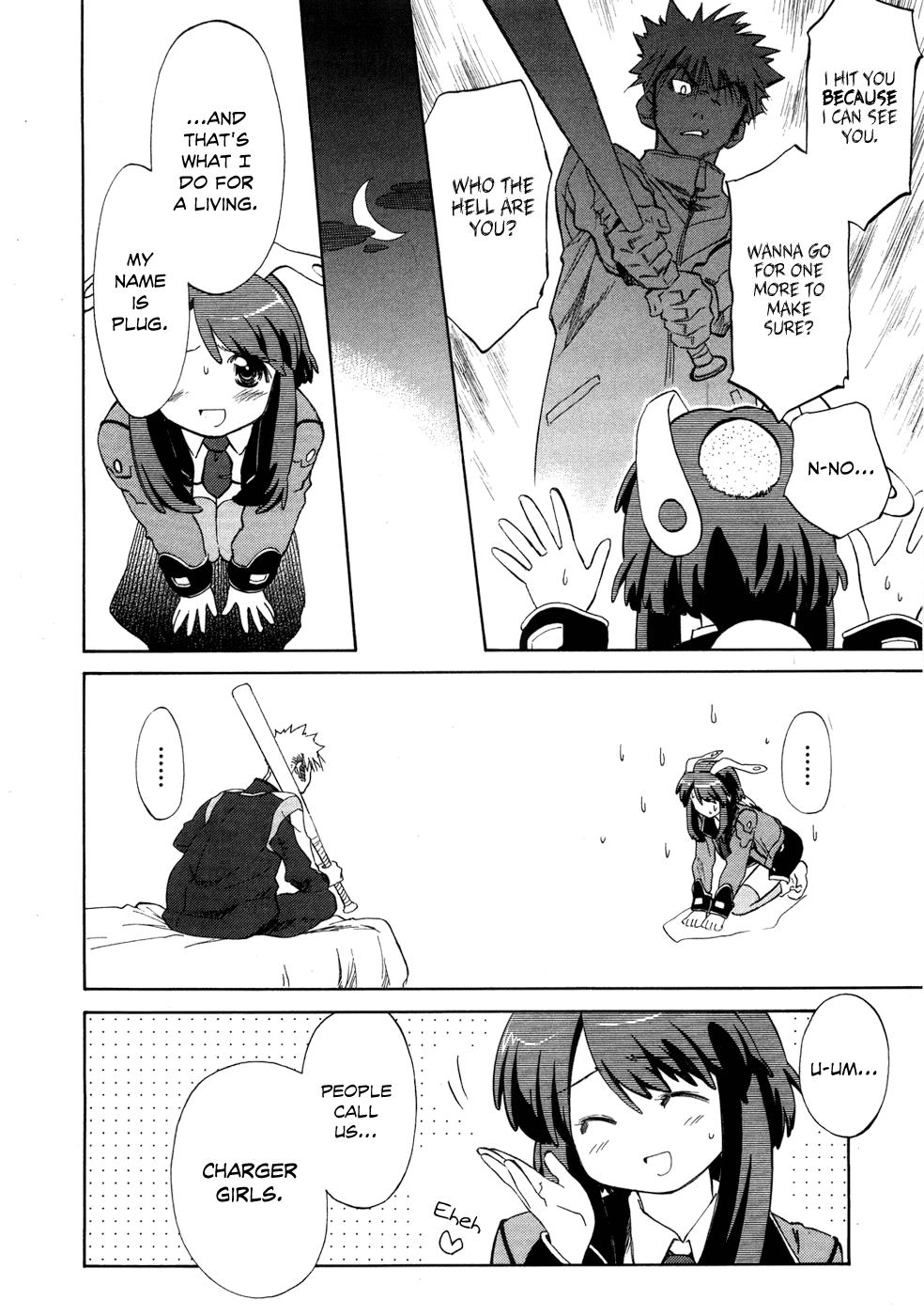 Fight Ippatsu! Juuden-chan!! Chapter 1 page 14 - Chapter 1: Plug In!