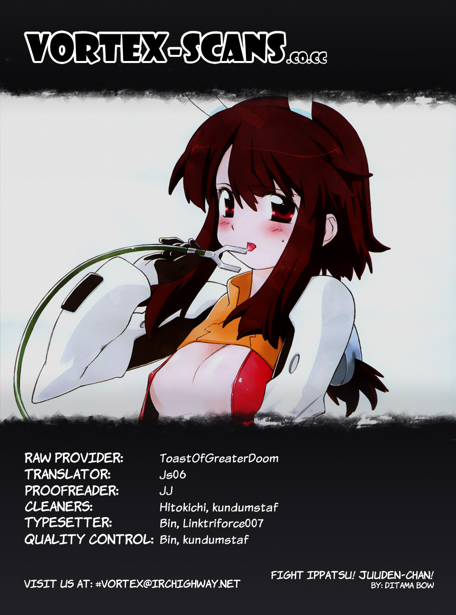 Fight Ippatsu! Juuden-chan!! Chapter 12 page 1 - Chapter 12: Plug-sama, Arrester-sama