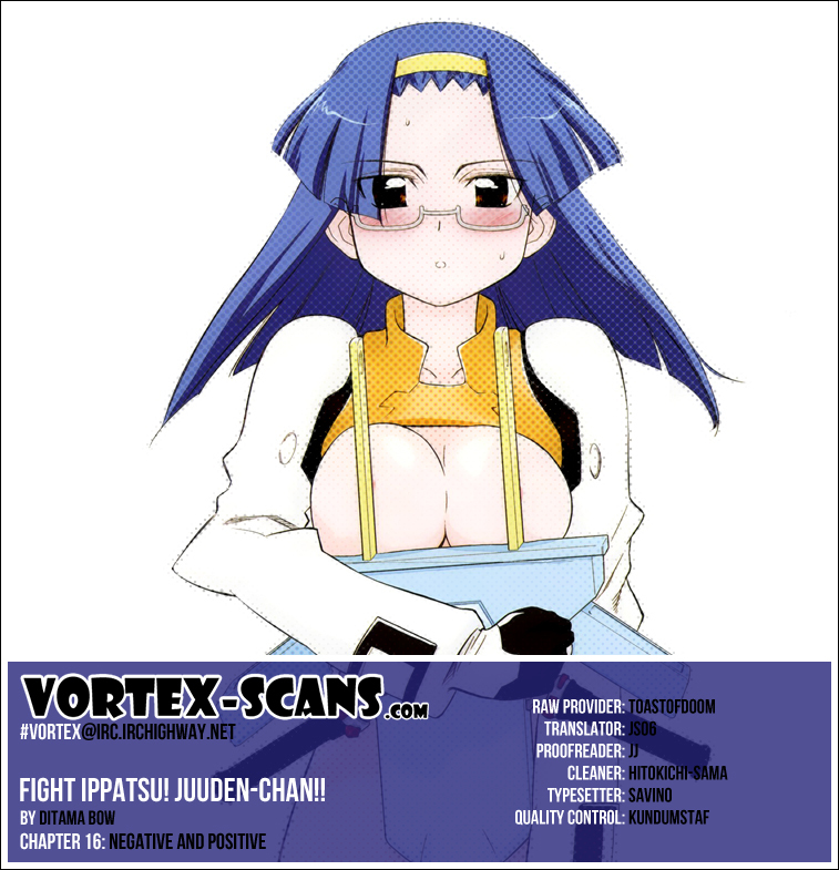 Fight Ippatsu! Juuden-chan!! Chapter 16 page 1 - Chapter 16: Negative and Positive