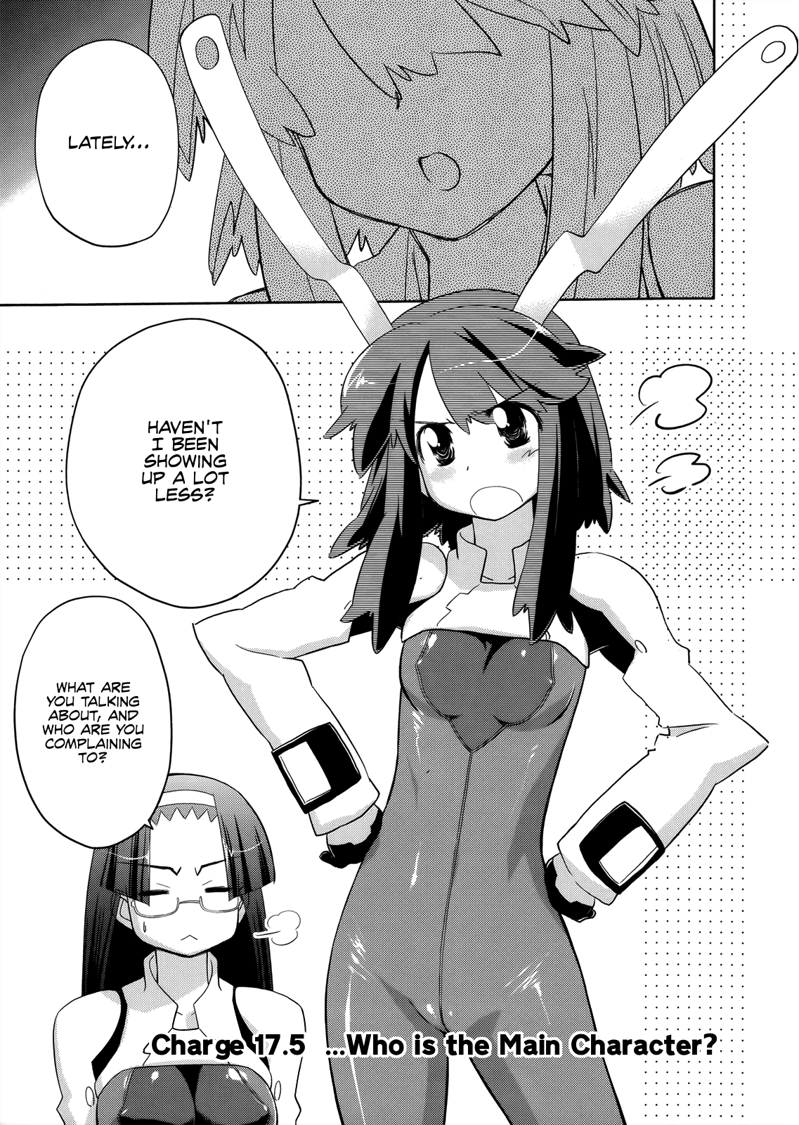 Fight Ippatsu! Juuden-chan!! Chapter 17.5 page 2 - Chapter 17.5: ...Who is the Main Character?