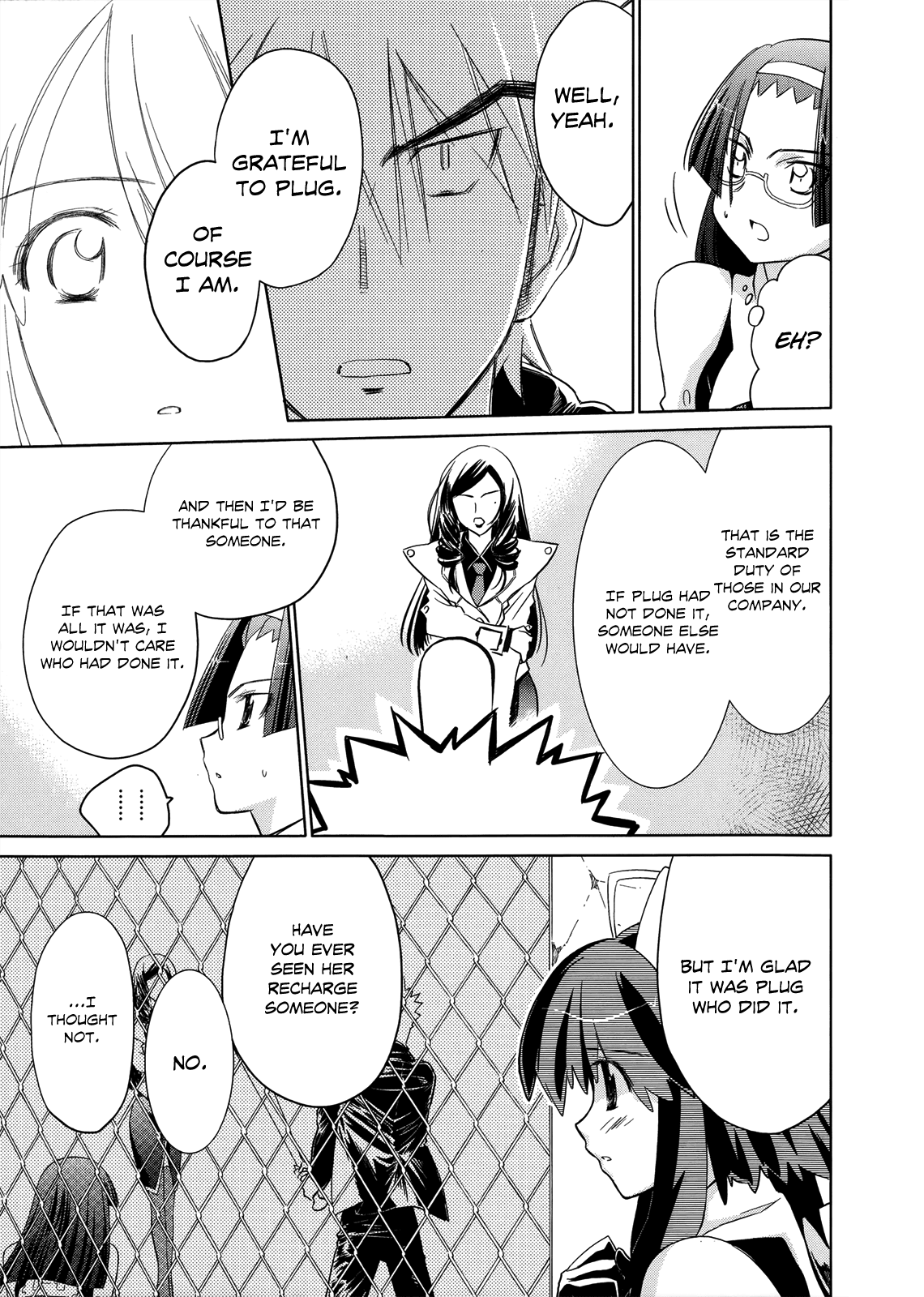 Fight Ippatsu! Juuden-chan!! Chapter 17 page 14 - Chapter 17: Vs. the Leakage Girls