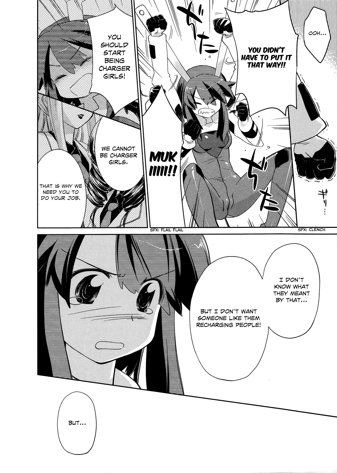 Fight Ippatsu! Juuden-chan!! Chapter 17 page 5 - Chapter 17: Vs. the Leakage Girls