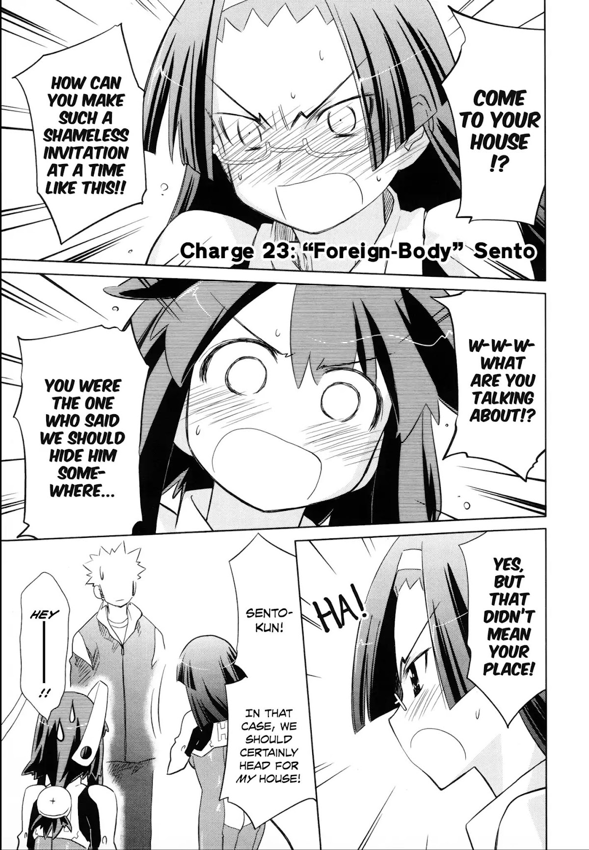 Fight Ippatsu! Juuden-chan!! Chapter 23 page 1 - Chapter 23: "Foreign-Body" Sento