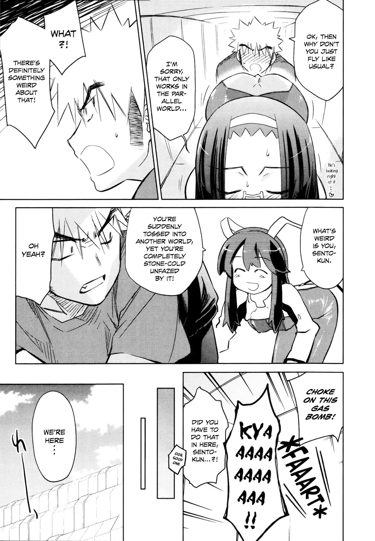 Fight Ippatsu! Juuden-chan!! Chapter 23 page 11 - Chapter 23: "Foreign-Body" Sento