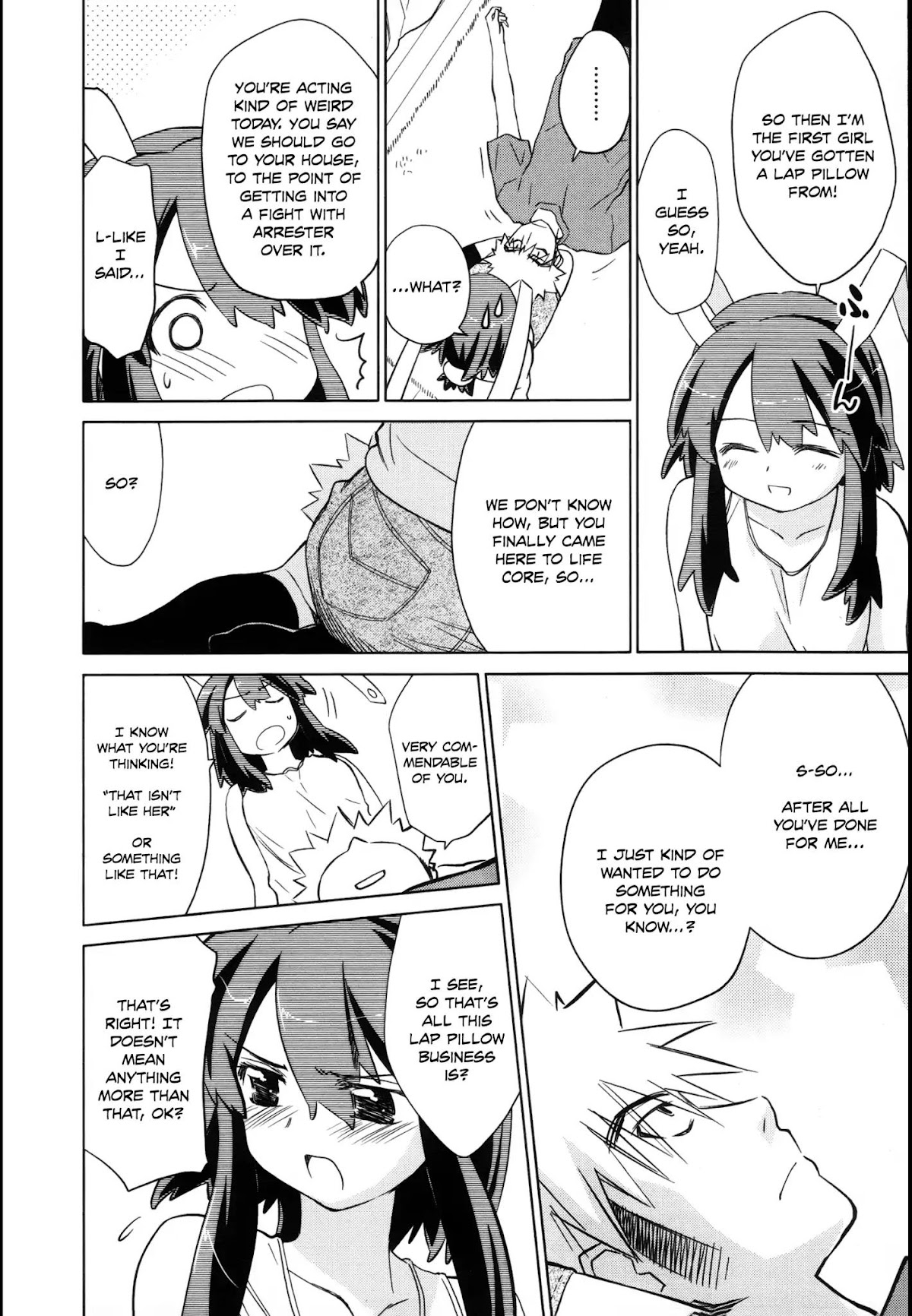 Fight Ippatsu! Juuden-chan!! Chapter 23 page 22 - Chapter 23: "Foreign-Body" Sento