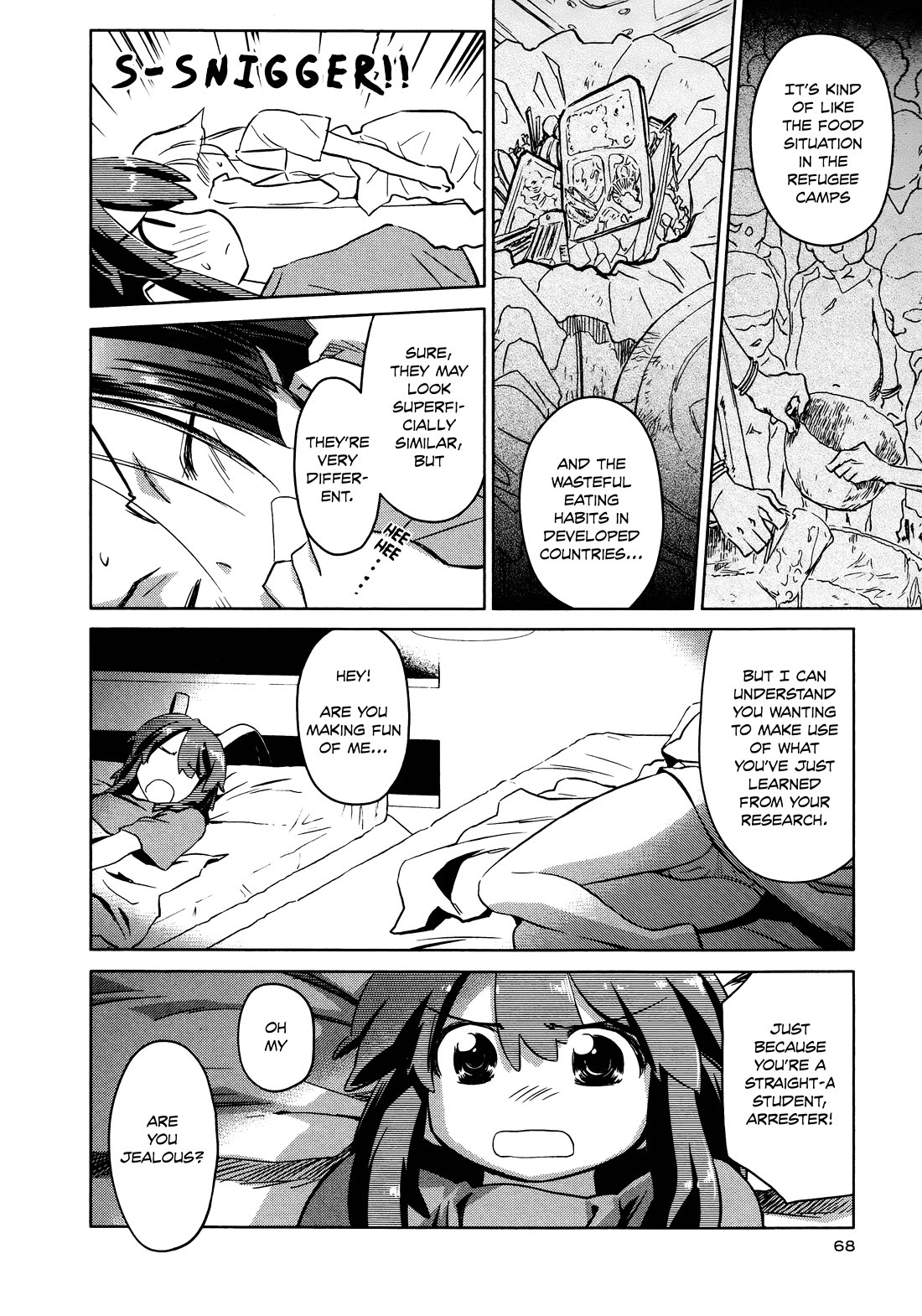 Fight Ippatsu! Juuden-chan!! Chapter 33 page 12 - Chapter 33: Nightfall