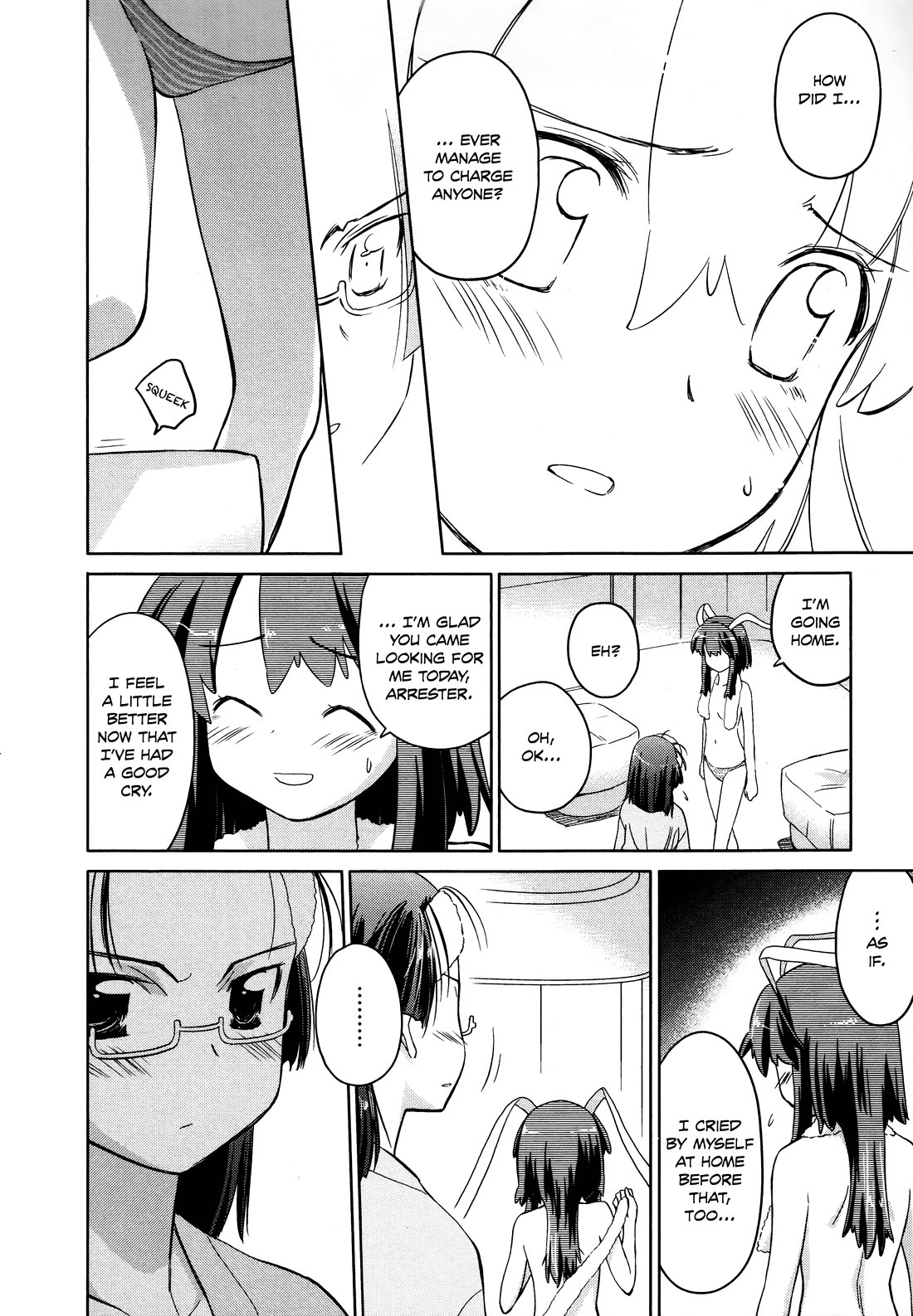 Fight Ippatsu! Juuden-chan!! Chapter 33 page 8 - Chapter 33: Nightfall