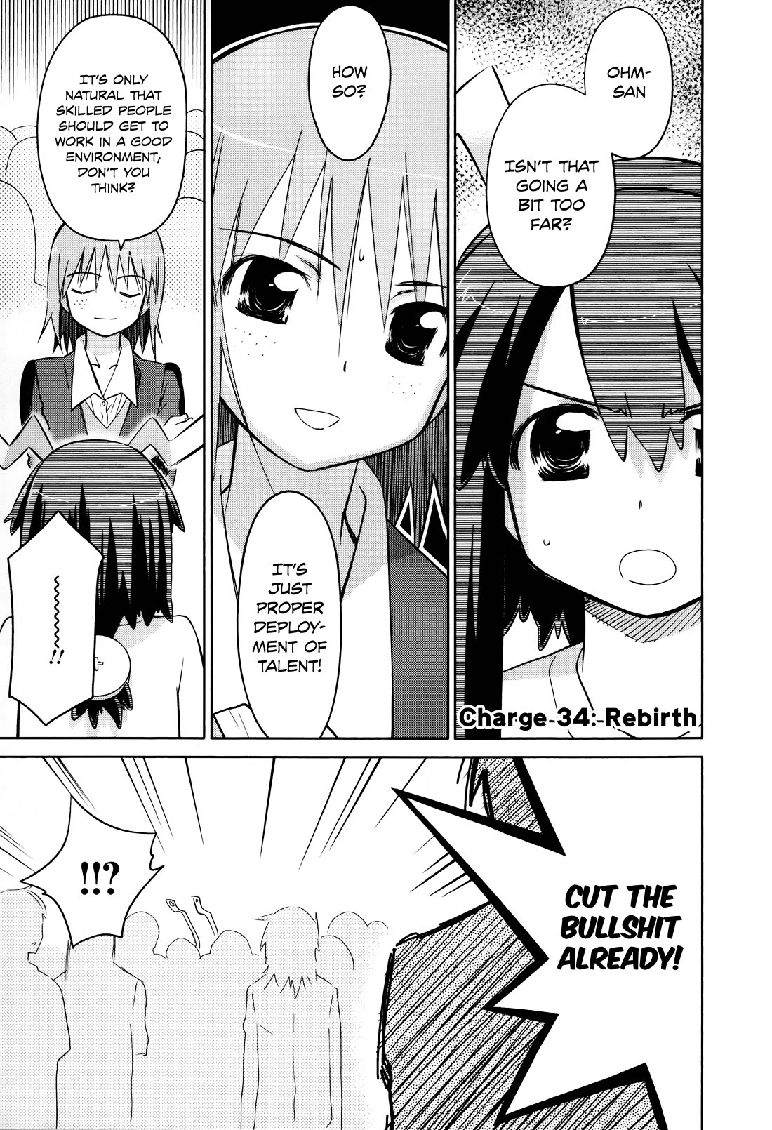 Fight Ippatsu! Juuden-chan!! Chapter 34 page 1 - Chapter 34: Rebirth