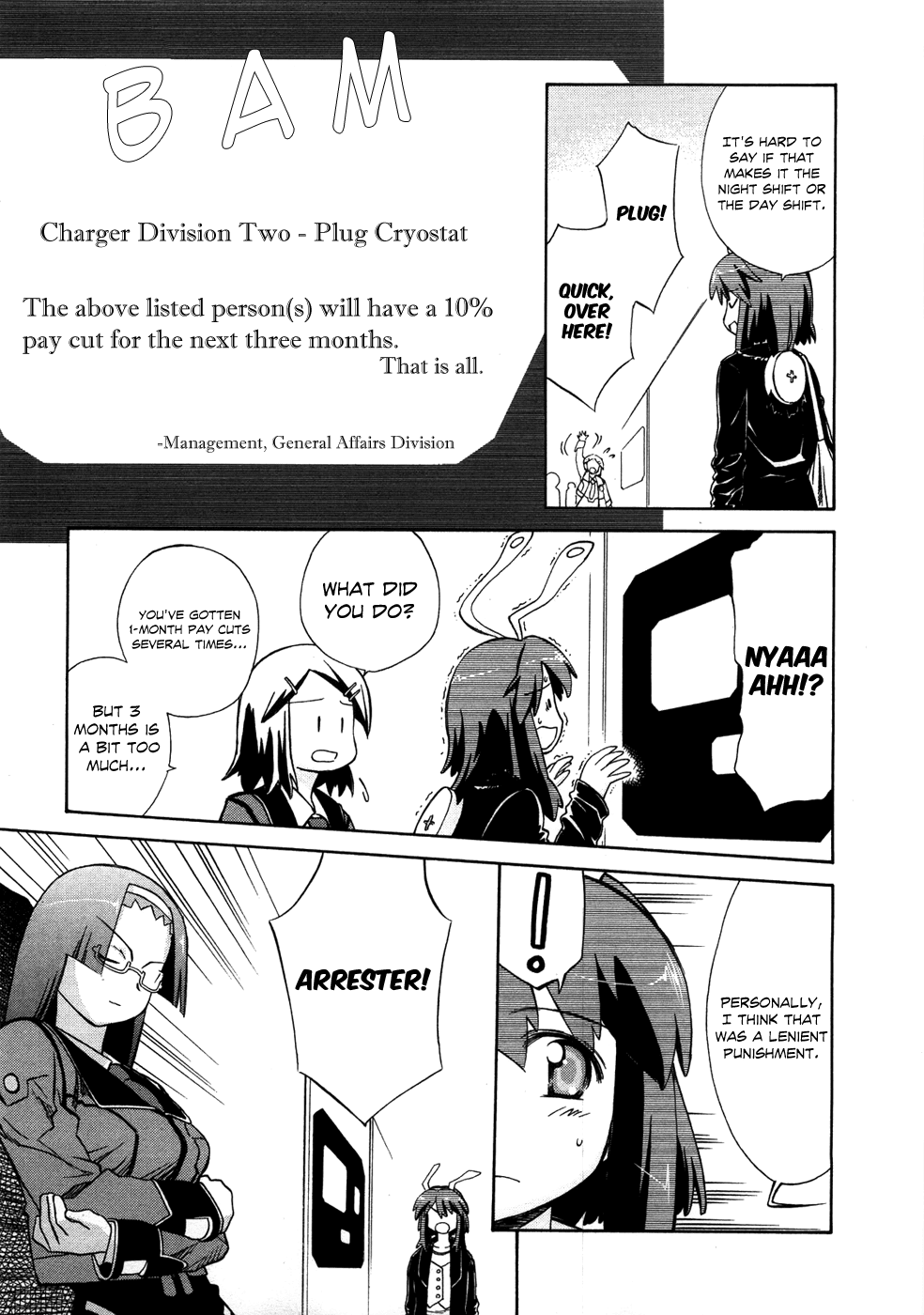 Fight Ippatsu! Juuden-chan!! Chapter 5 page 4 - Chapter 5: Pay Cut²