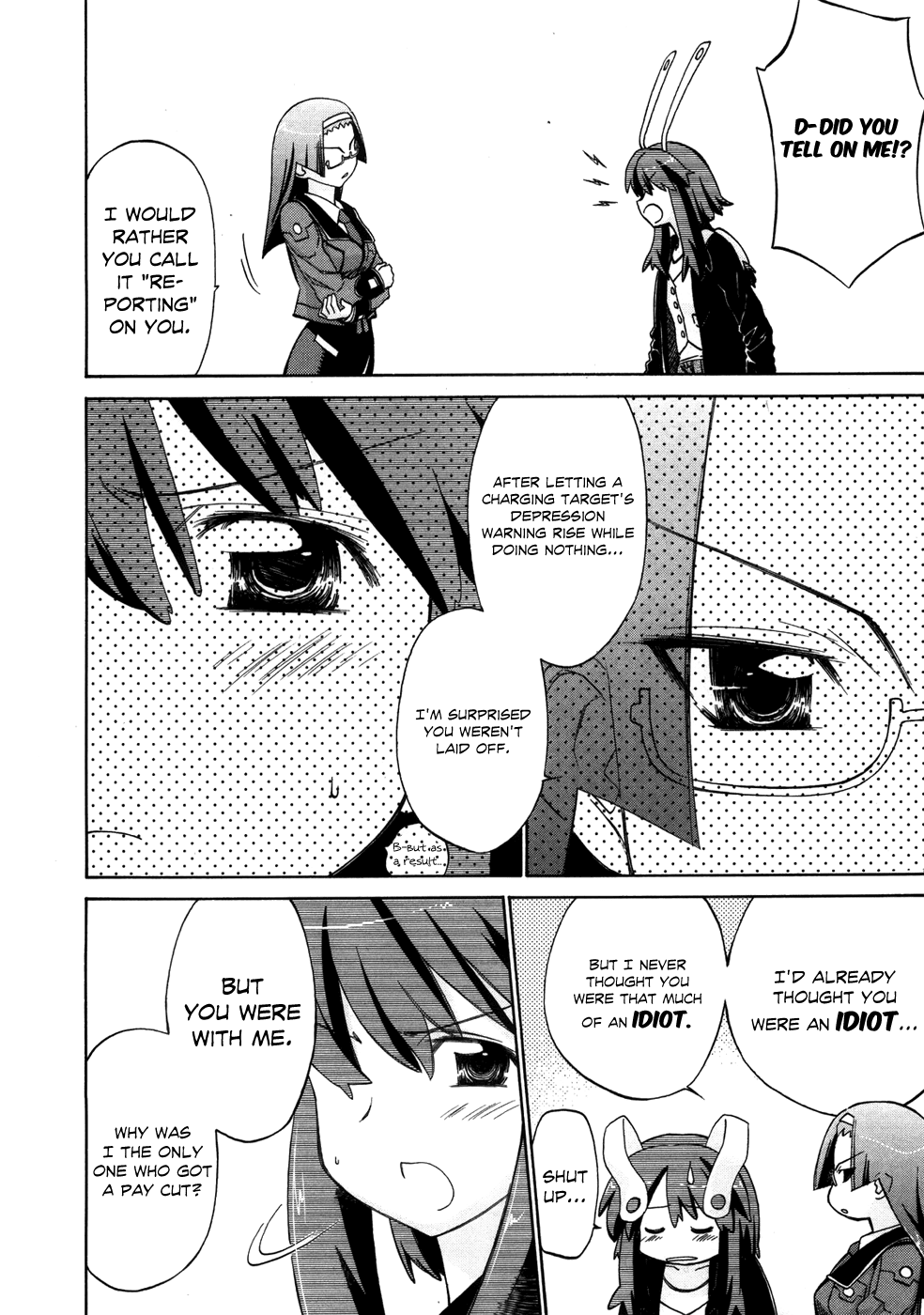 Fight Ippatsu! Juuden-chan!! Chapter 5 page 5 - Chapter 5: Pay Cut²