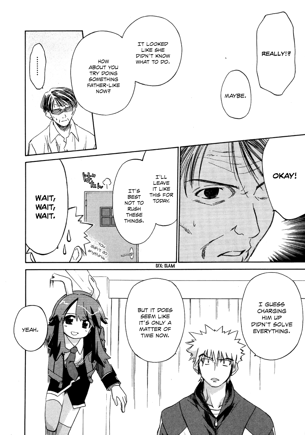 Fight Ippatsu! Juuden-chan!! Chapter 7 page 21 - Chapter 7: Father