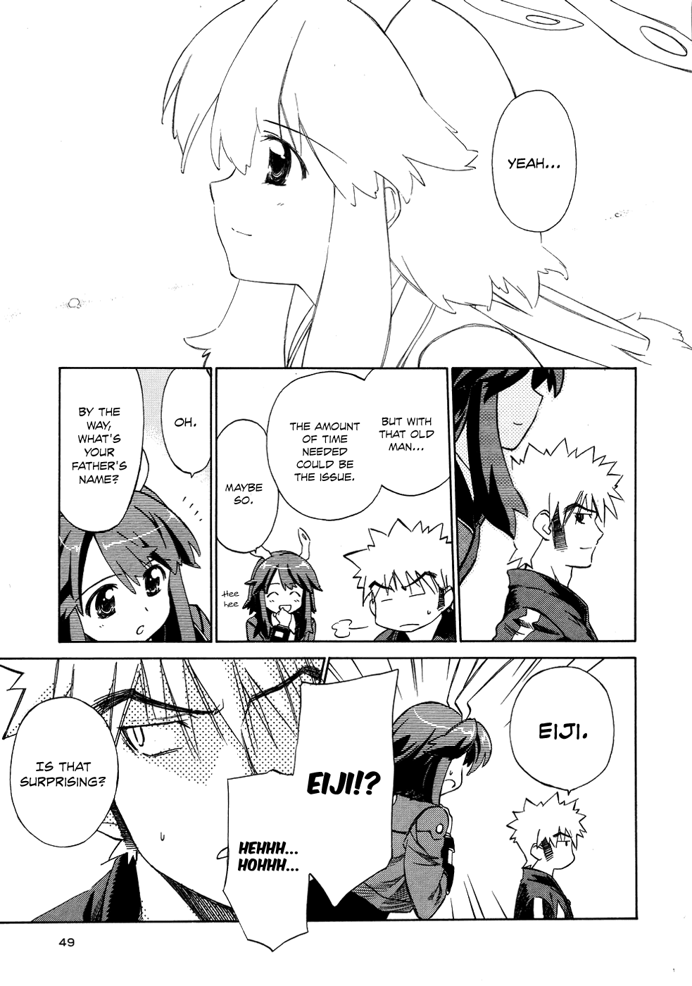 Fight Ippatsu! Juuden-chan!! Chapter 7 page 22 - Chapter 7: Father
