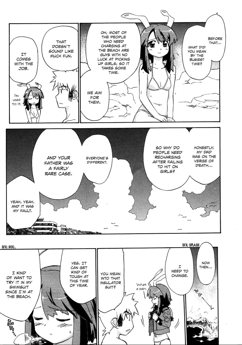 Fight Ippatsu! Juuden-chan!! Chapter 8 page 10 - Chapter 8: Life Checker