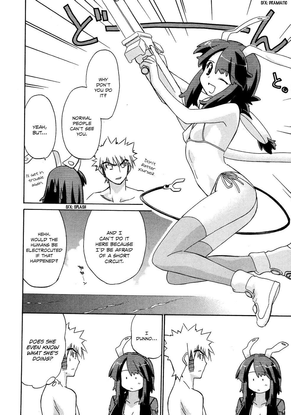 Fight Ippatsu! Juuden-chan!! Chapter 8 page 11 - Chapter 8: Life Checker