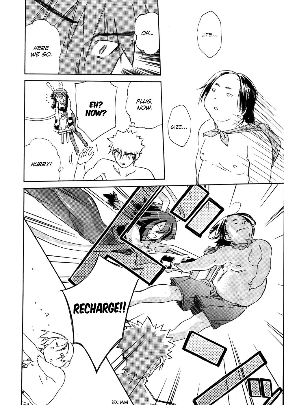 Fight Ippatsu! Juuden-chan!! Chapter 8 page 25 - Chapter 8: Life Checker