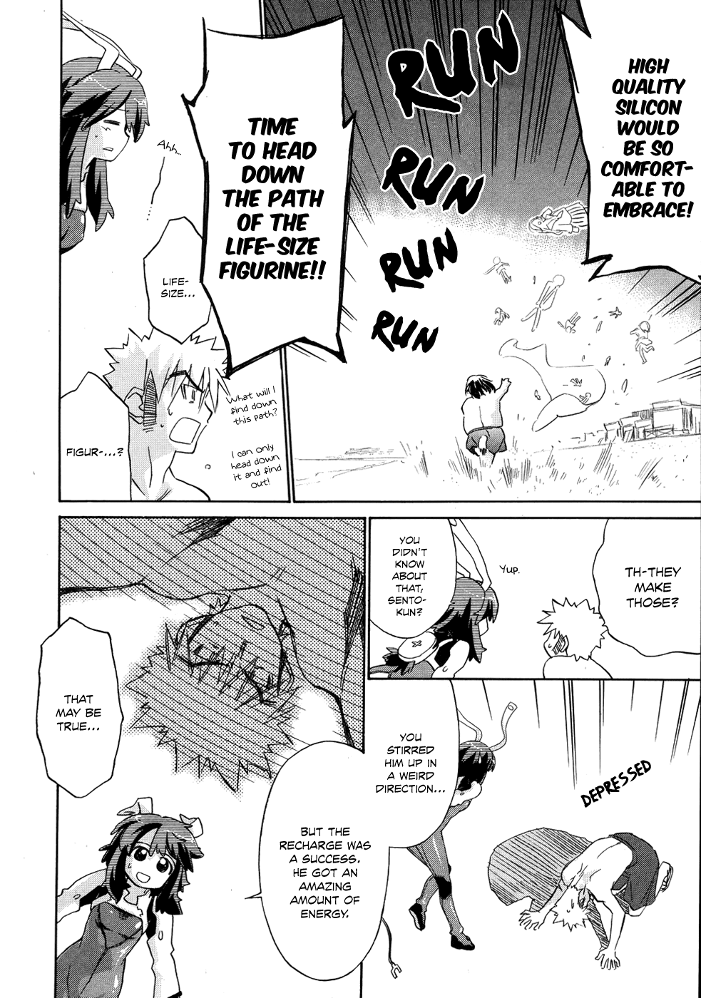 Fight Ippatsu! Juuden-chan!! Chapter 8 page 27 - Chapter 8: Life Checker