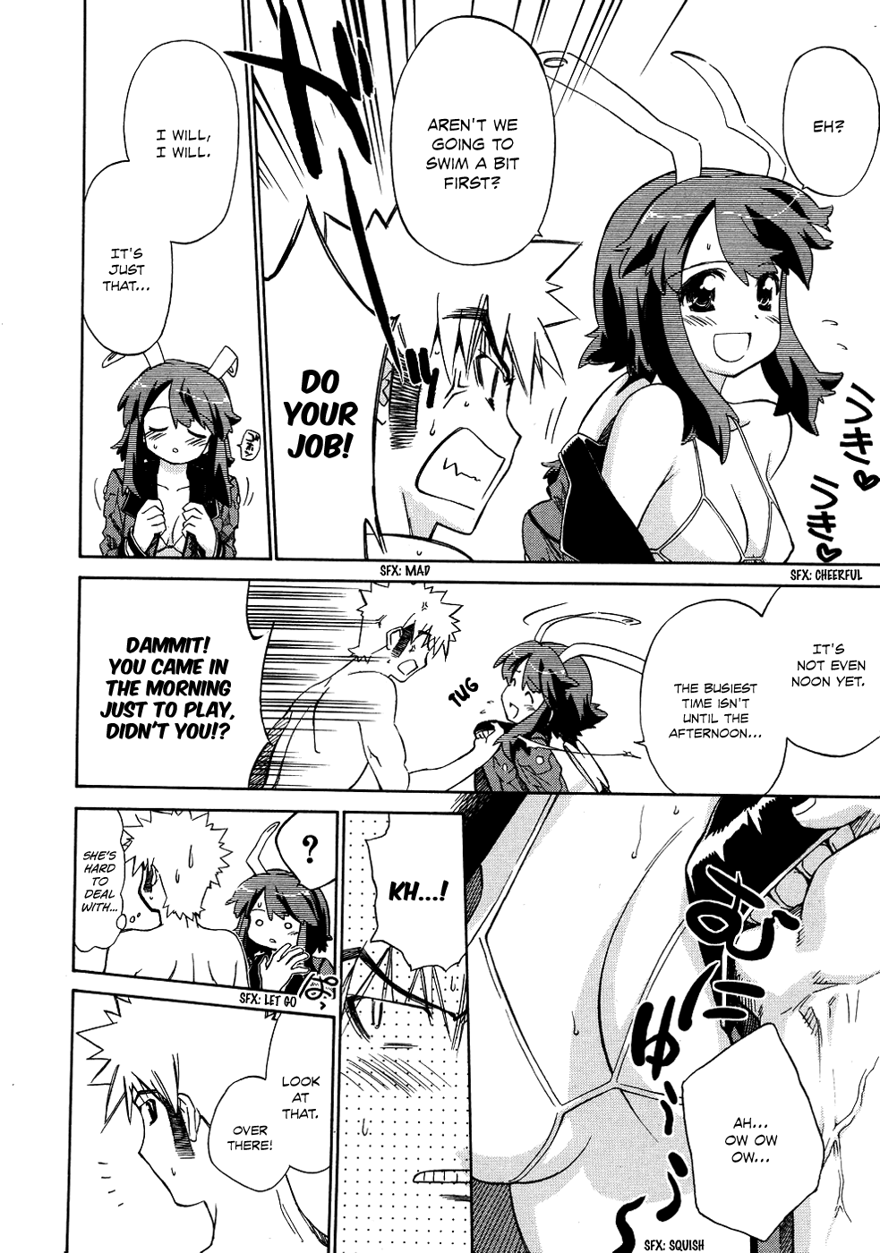 Fight Ippatsu! Juuden-chan!! Chapter 8 page 5 - Chapter 8: Life Checker