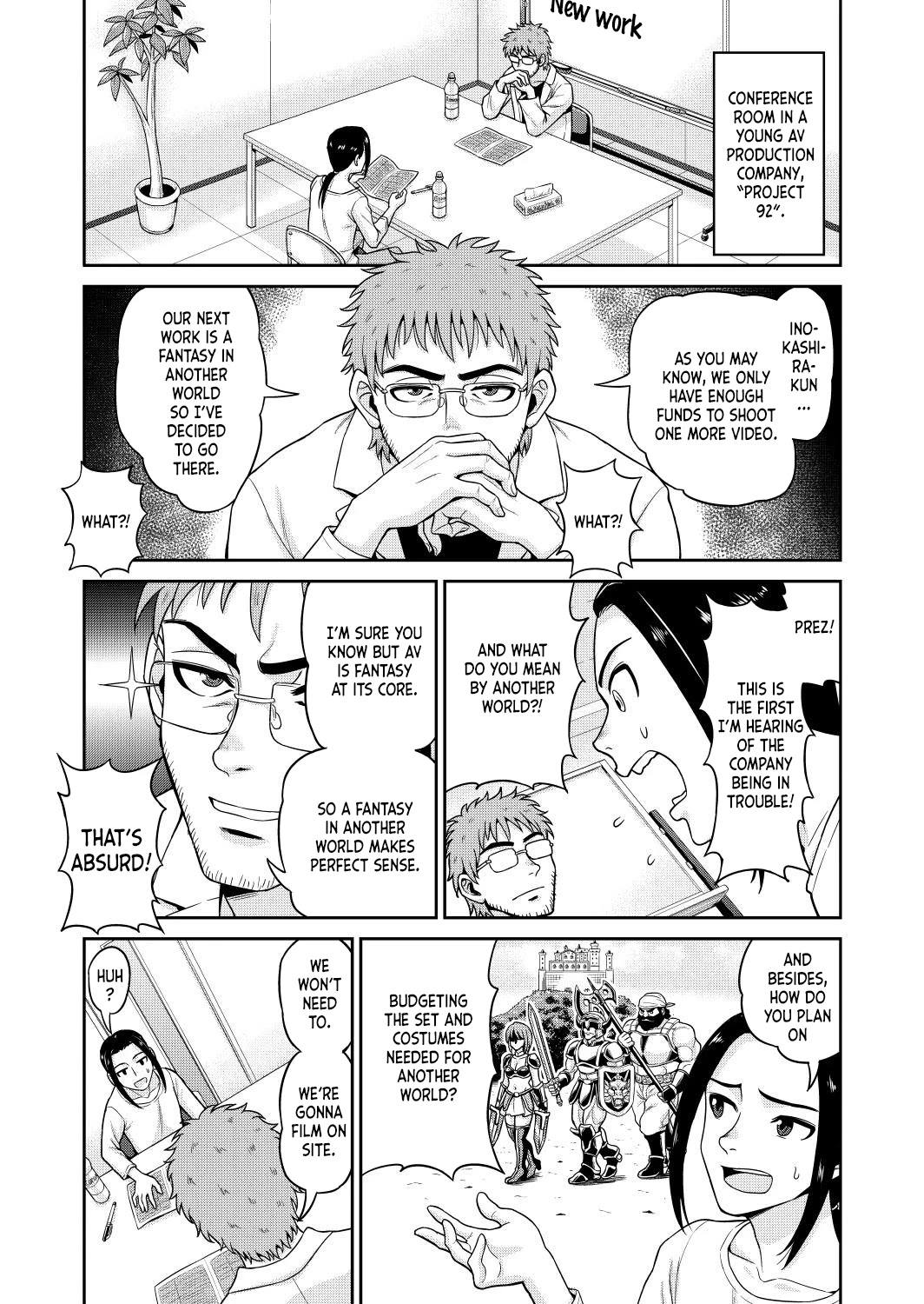 Filming Adult Videos in Another World Chapter 1 page 2 - Chapter 1