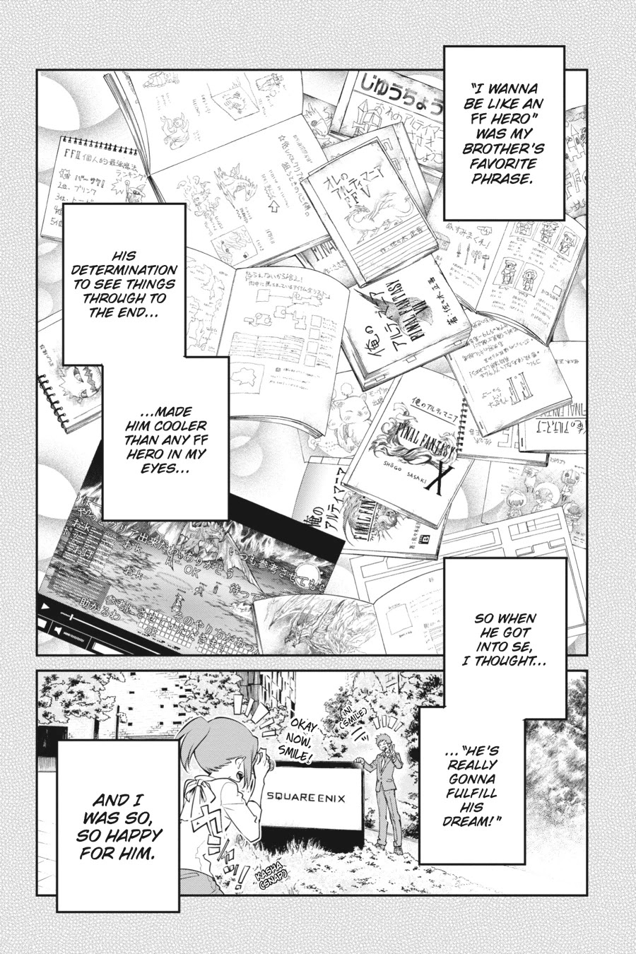 Final Fantasy: Lost Stranger Chapter 1 page 12 - Chapter 1: Prelude Rebirth