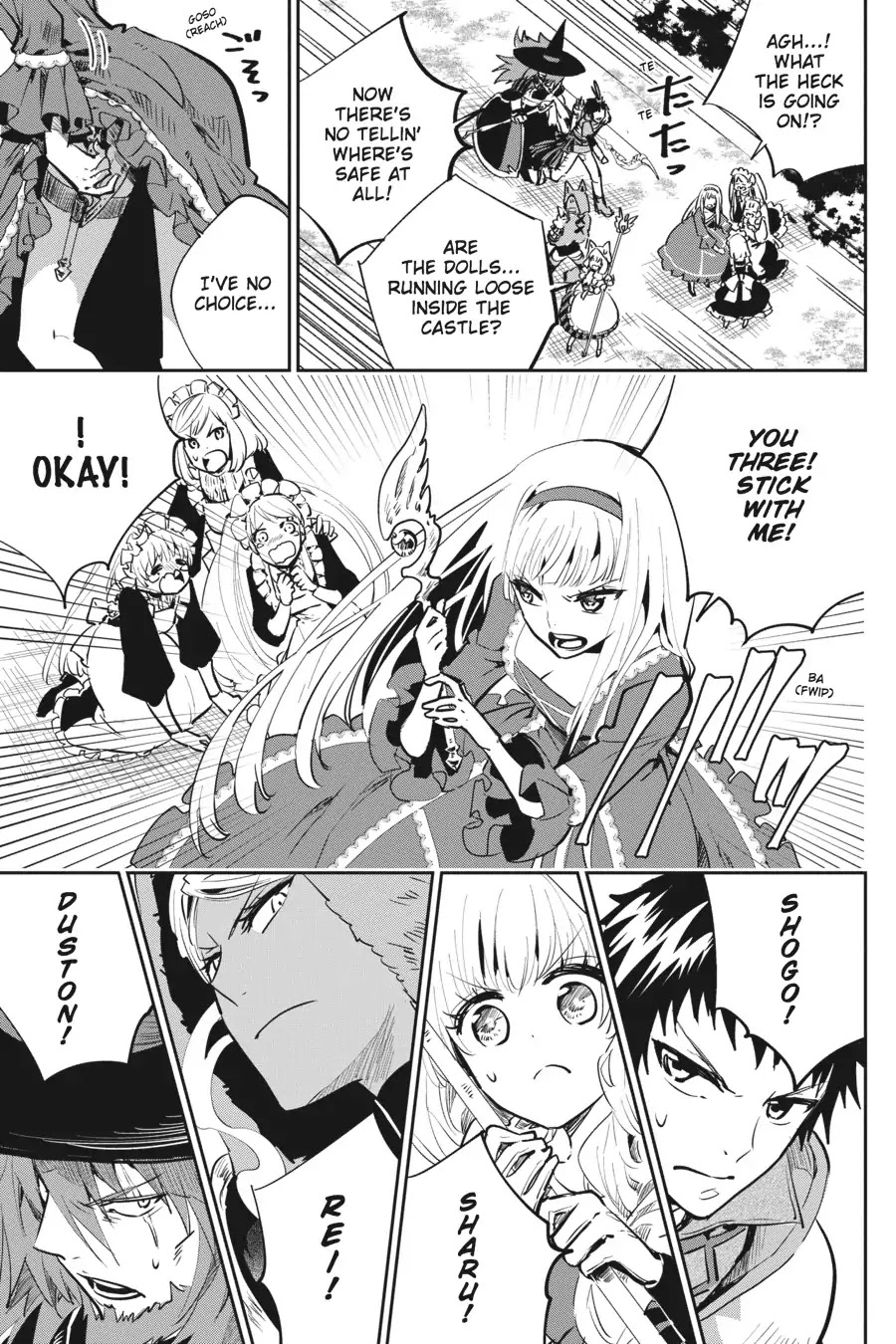 Final Fantasy: Lost Stranger Chapter 13 page 8 - Chapter 13: Dancing Calcabrina