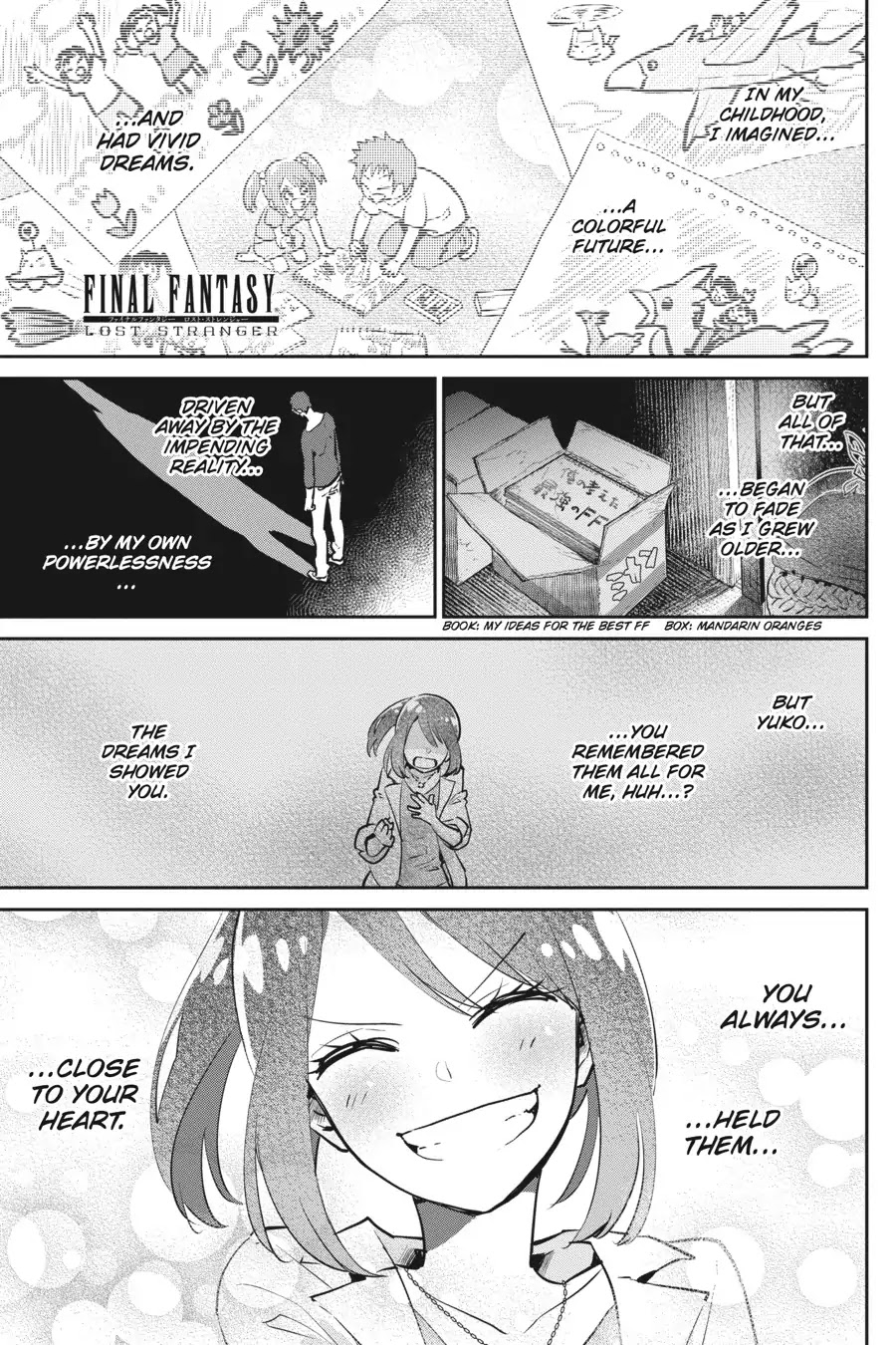 Final Fantasy: Lost Stranger Chapter 14 page 2 - Chapter 14: A Fleeting Dream