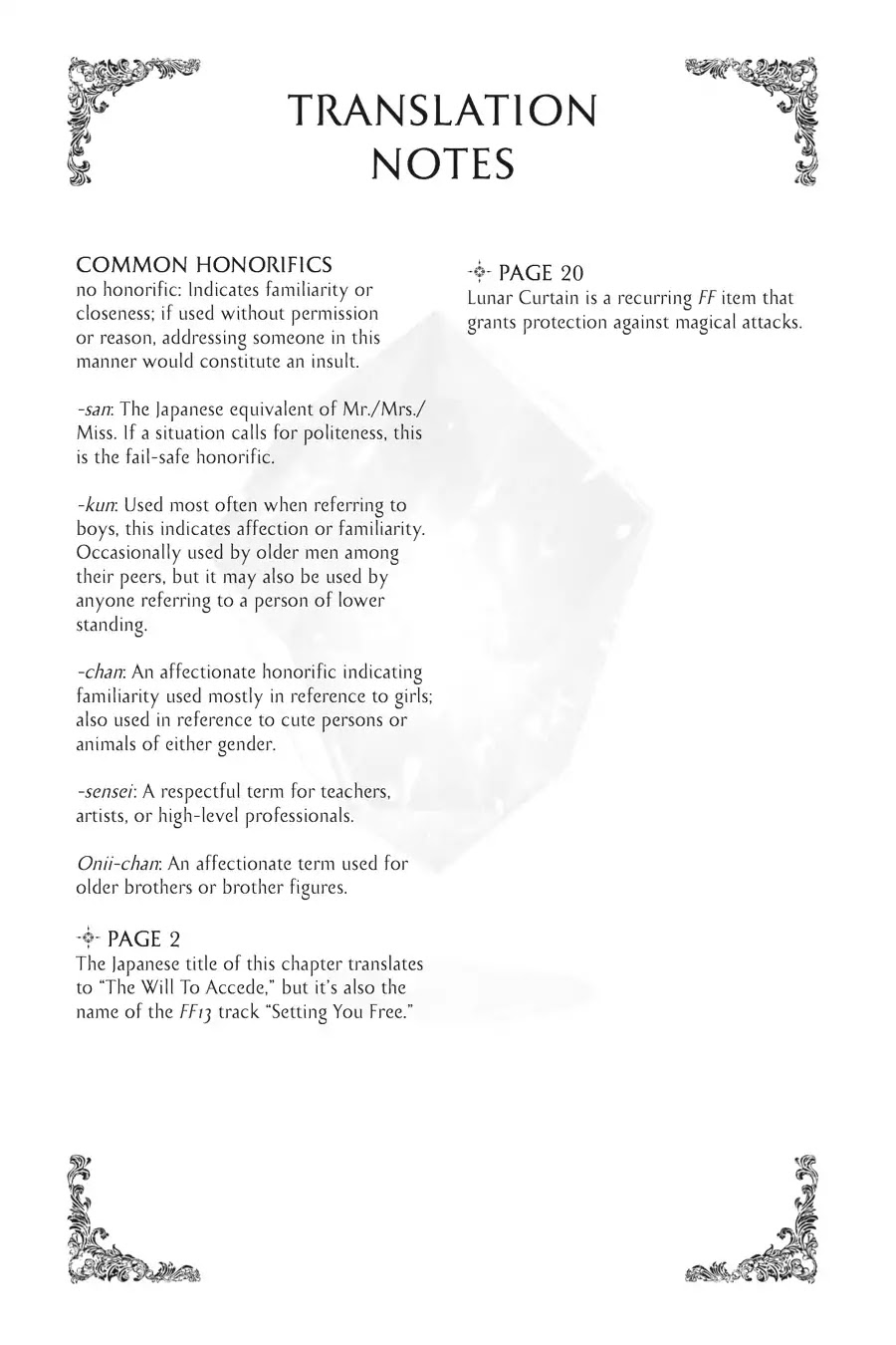 Final Fantasy: Lost Stranger Chapter 16 page 37 - Chapter 16: Setting You Free