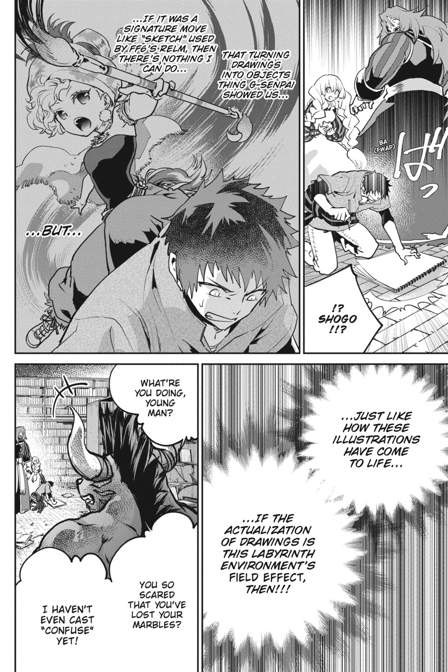 Final Fantasy: Lost Stranger Chapter 21 page 35 - Chapter 21