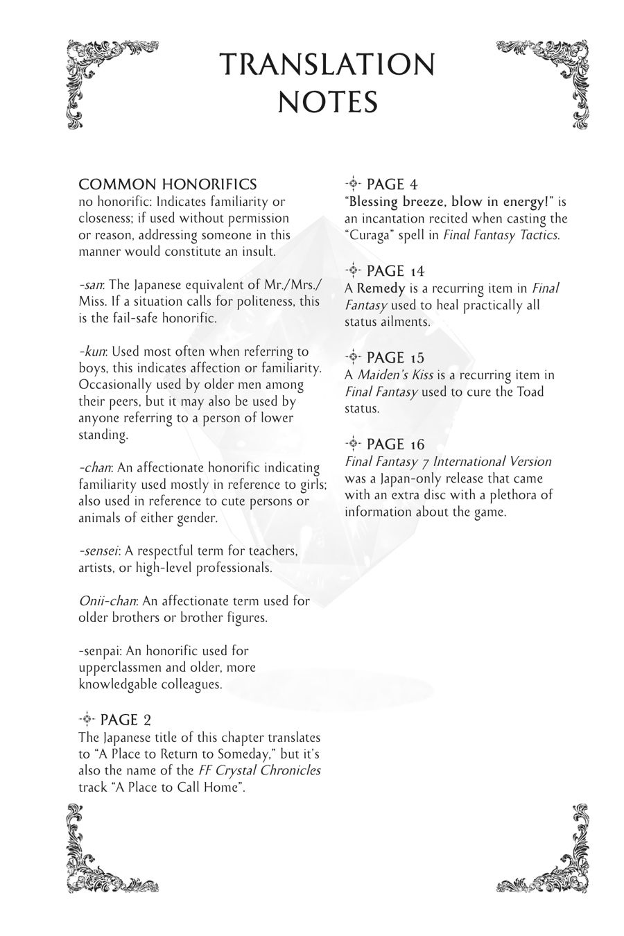 Final Fantasy: Lost Stranger Chapter 22 page 35 - Chapter 22