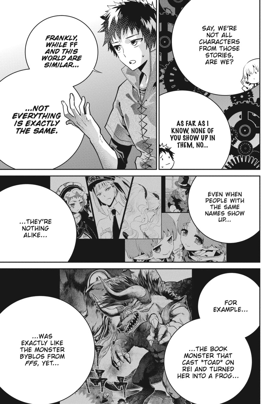 Final Fantasy: Lost Stranger Chapter 24 page 9 - Chapter 24