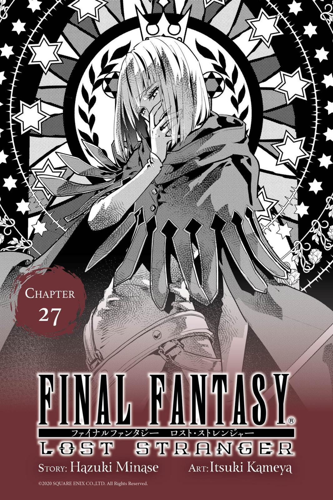 Final Fantasy: Lost Stranger Chapter 27 page 1 - Chapter 27