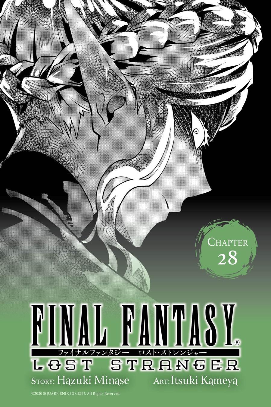 Final Fantasy: Lost Stranger Chapter 28 page 1 - Chapter 28