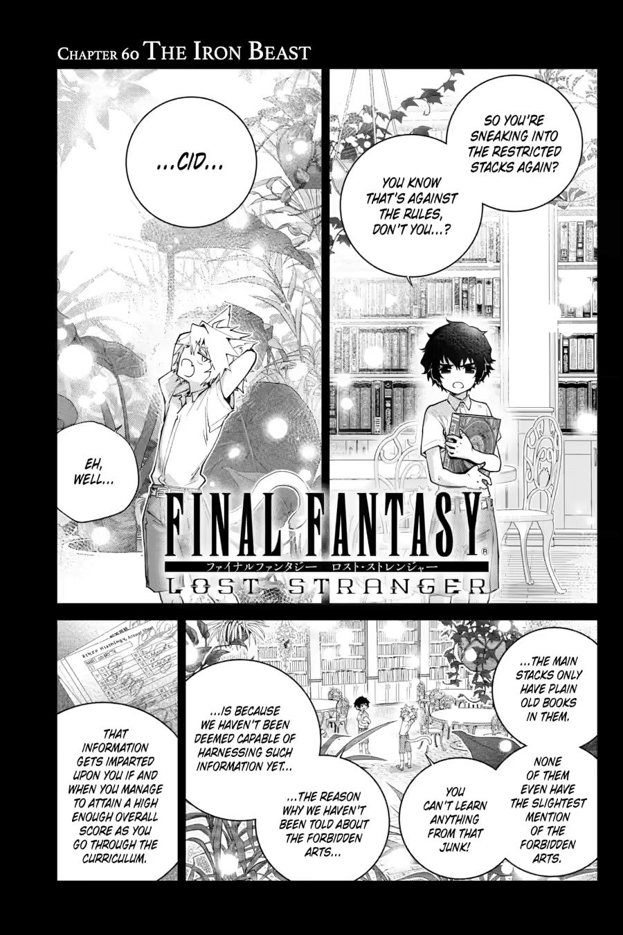 Final Fantasy: Lost Stranger Chapter 60 page 1 - Chapter 60