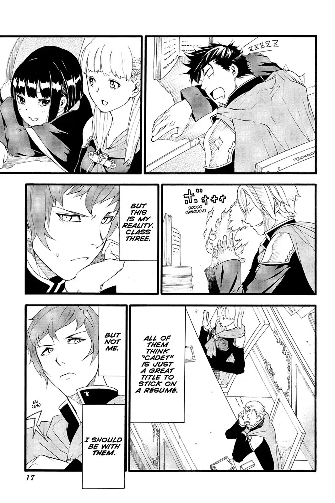 Final Fantasy Type-0 Side Story: The Ice Reaper Chapter 1 page 18 - Chapter 1: Agito Cadets