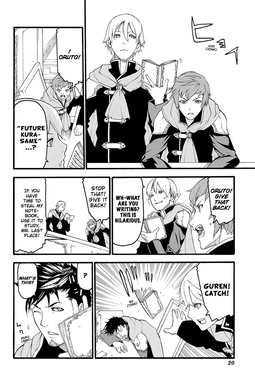 Final Fantasy Type-0 Side Story: The Ice Reaper Chapter 1 page 21 - Chapter 1: Agito Cadets