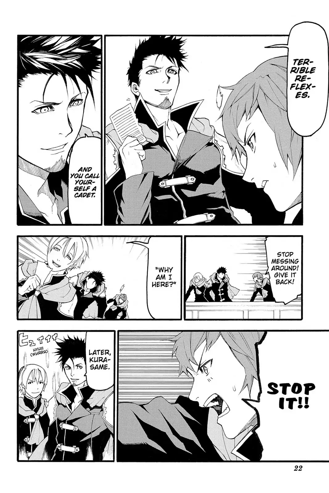 Final Fantasy Type-0 Side Story: The Ice Reaper Chapter 1 page 23 - Chapter 1: Agito Cadets