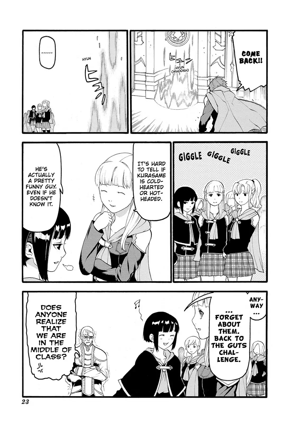 Final Fantasy Type-0 Side Story: The Ice Reaper Chapter 1 page 24 - Chapter 1: Agito Cadets