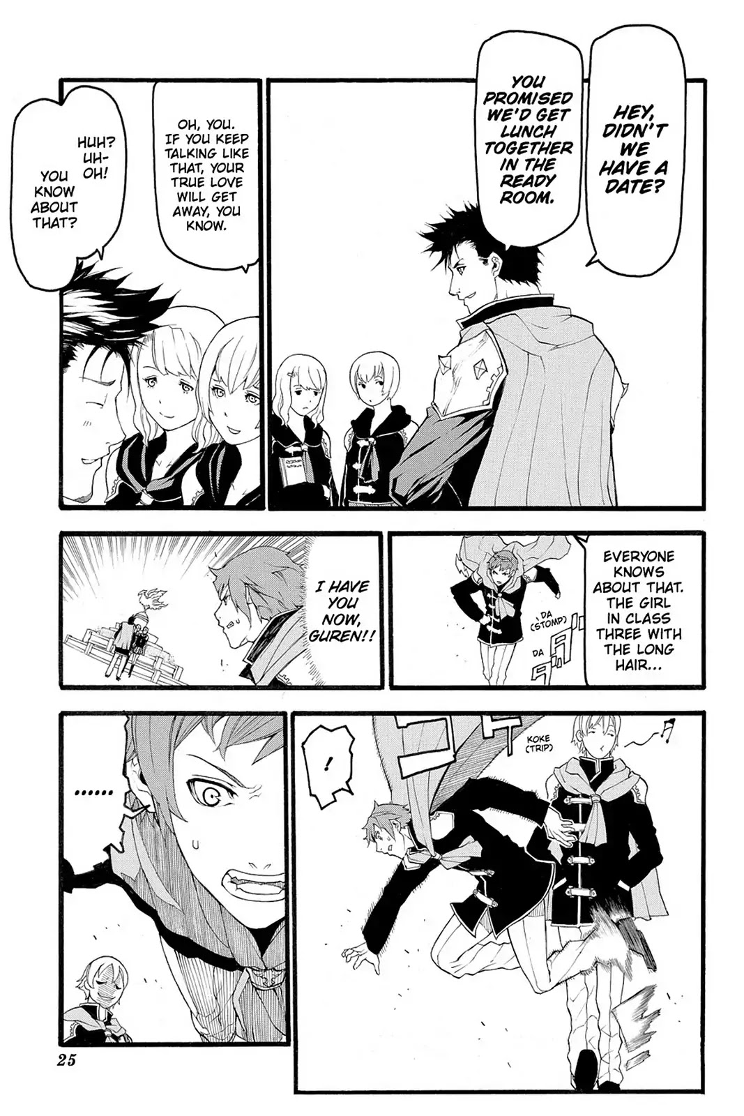 Final Fantasy Type-0 Side Story: The Ice Reaper Chapter 1 page 26 - Chapter 1: Agito Cadets