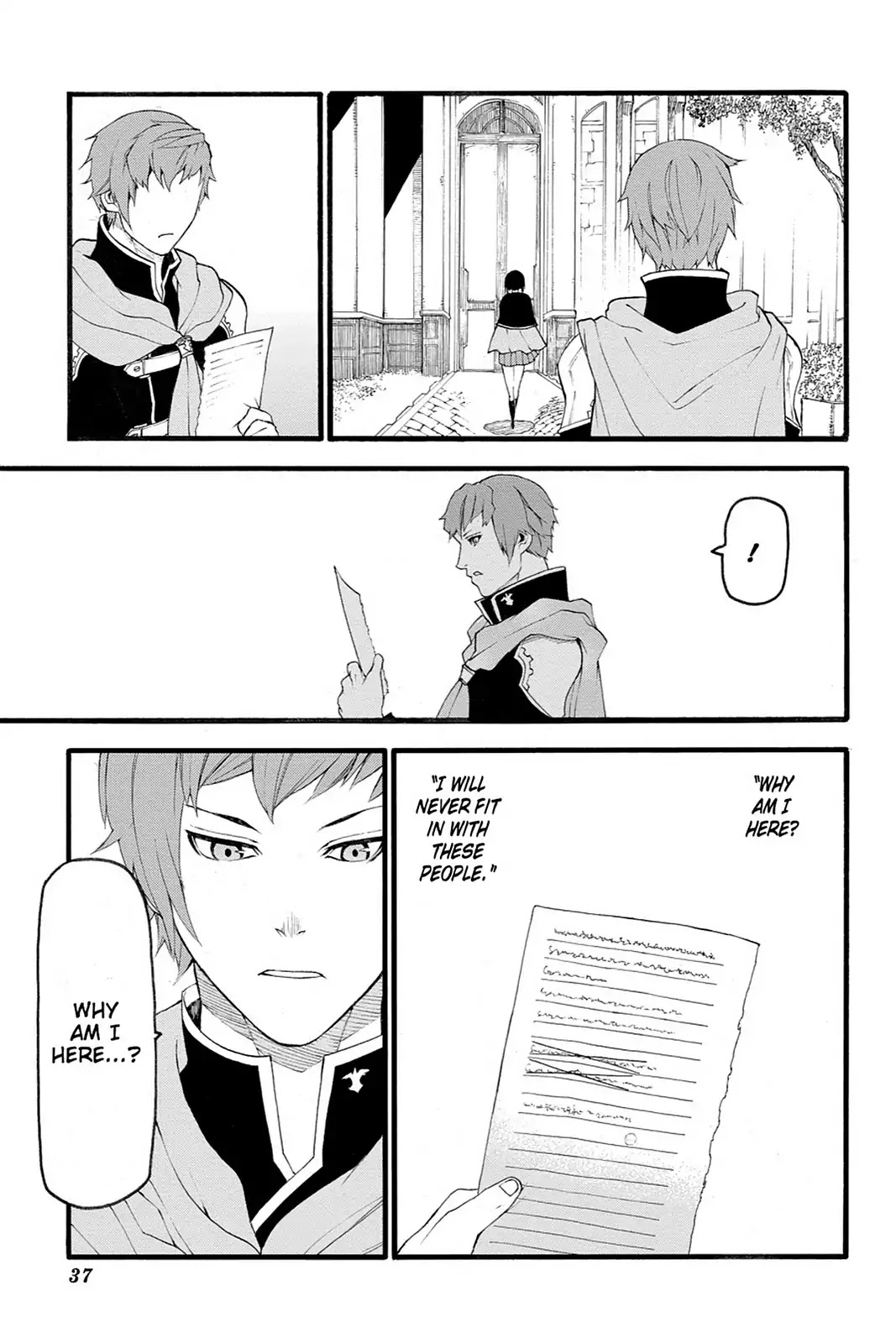 Final Fantasy Type-0 Side Story: The Ice Reaper Chapter 1 page 38 - Chapter 1: Agito Cadets