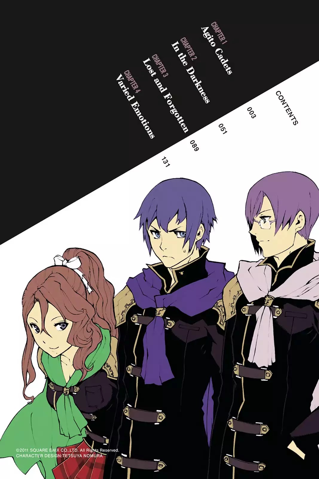 Final Fantasy Type-0 Side Story: The Ice Reaper Chapter 1 page 4 - Chapter 1: Agito Cadets