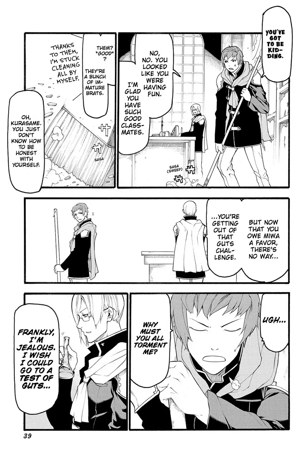 Final Fantasy Type-0 Side Story: The Ice Reaper Chapter 1 page 40 - Chapter 1: Agito Cadets