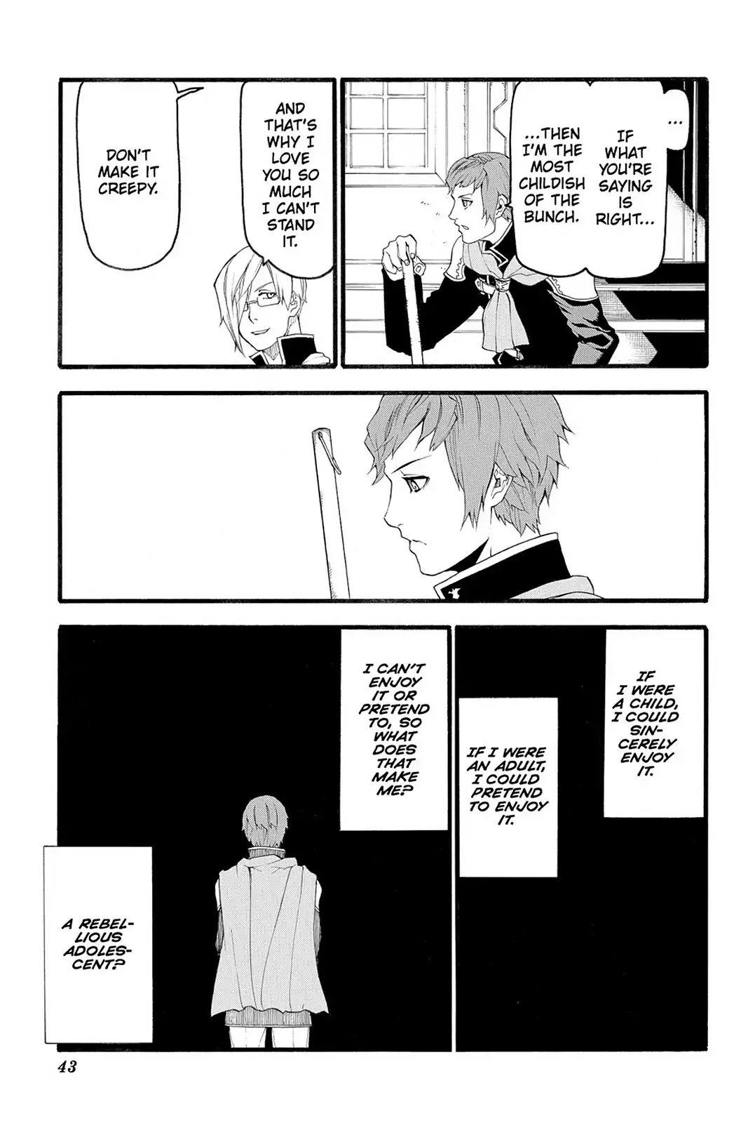 Final Fantasy Type-0 Side Story: The Ice Reaper Chapter 1 page 44 - Chapter 1: Agito Cadets