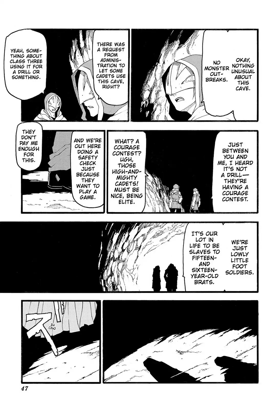 Final Fantasy Type-0 Side Story: The Ice Reaper Chapter 1 page 48 - Chapter 1: Agito Cadets