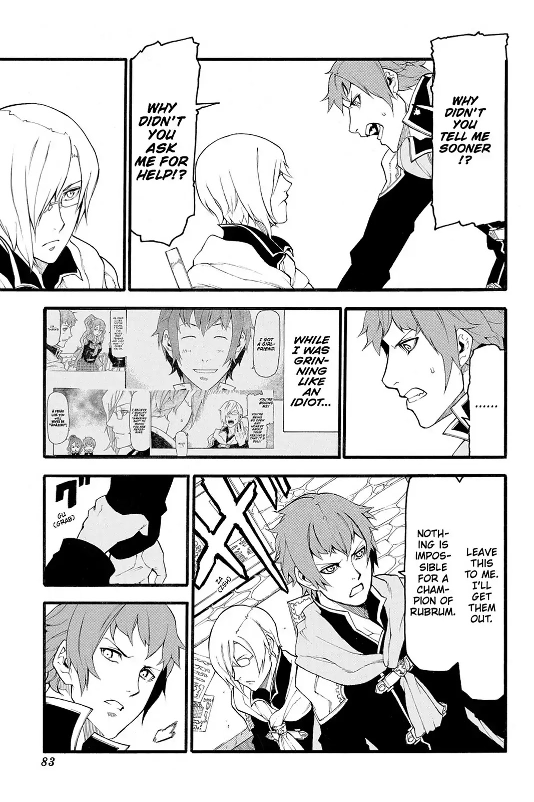Final Fantasy Type-0 Side Story: The Ice Reaper Chapter 11 page 13 - Chapter 11: Decisions