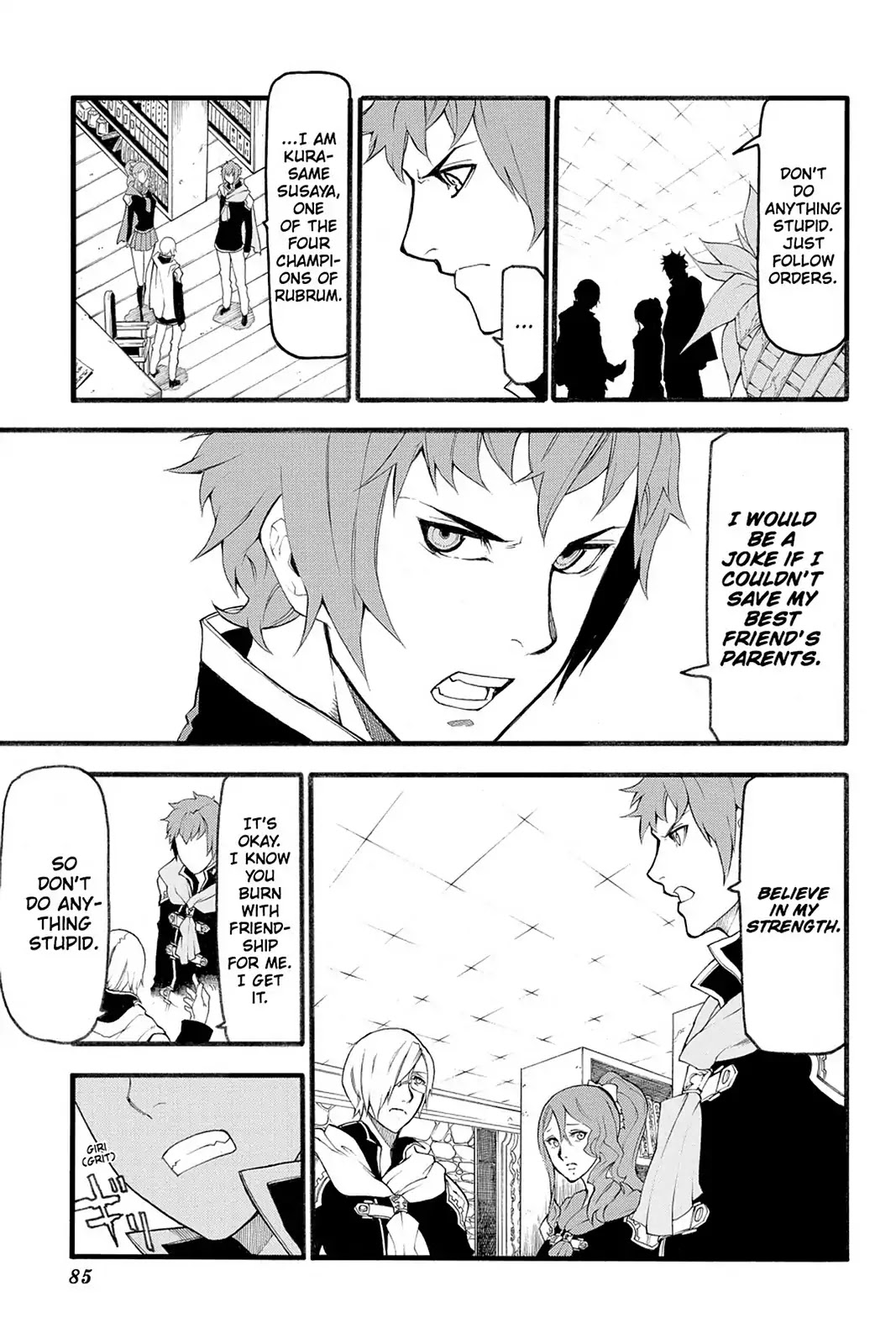 Final Fantasy Type-0 Side Story: The Ice Reaper Chapter 11 page 15 - Chapter 11: Decisions